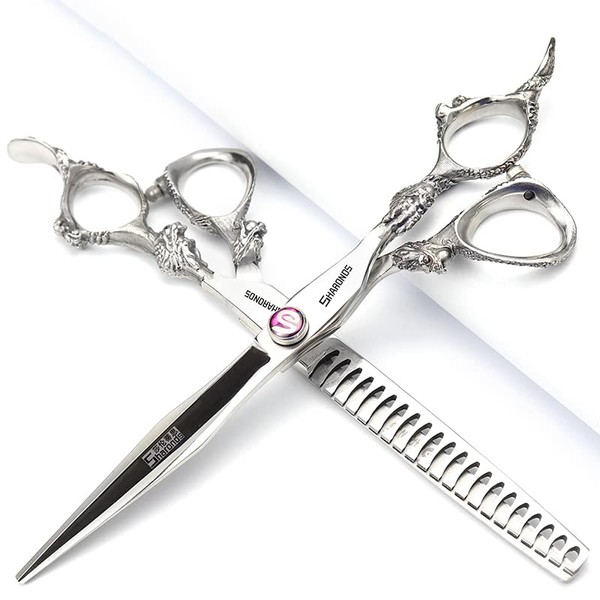 Professional Hairdressing Scissors Barber Scissors Hair Cutting 6/7 Inch High