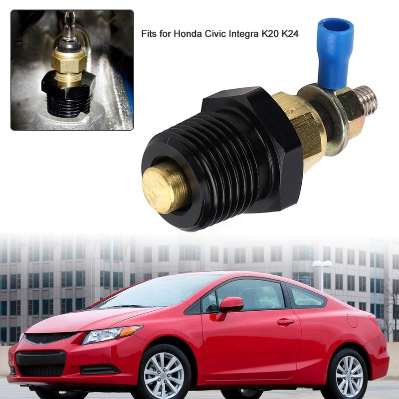 Interior Thermometer Car Coolant Temperature Transmitter Sensor Adapter Suitable for