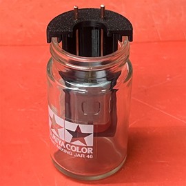 JIGMA Mini 4WD Jig Motor Cleaning Parts Motor Jig Underwater Tamiya Spare Bottle Long Compatible Tuning Modification Improvement Fast Speed Increased