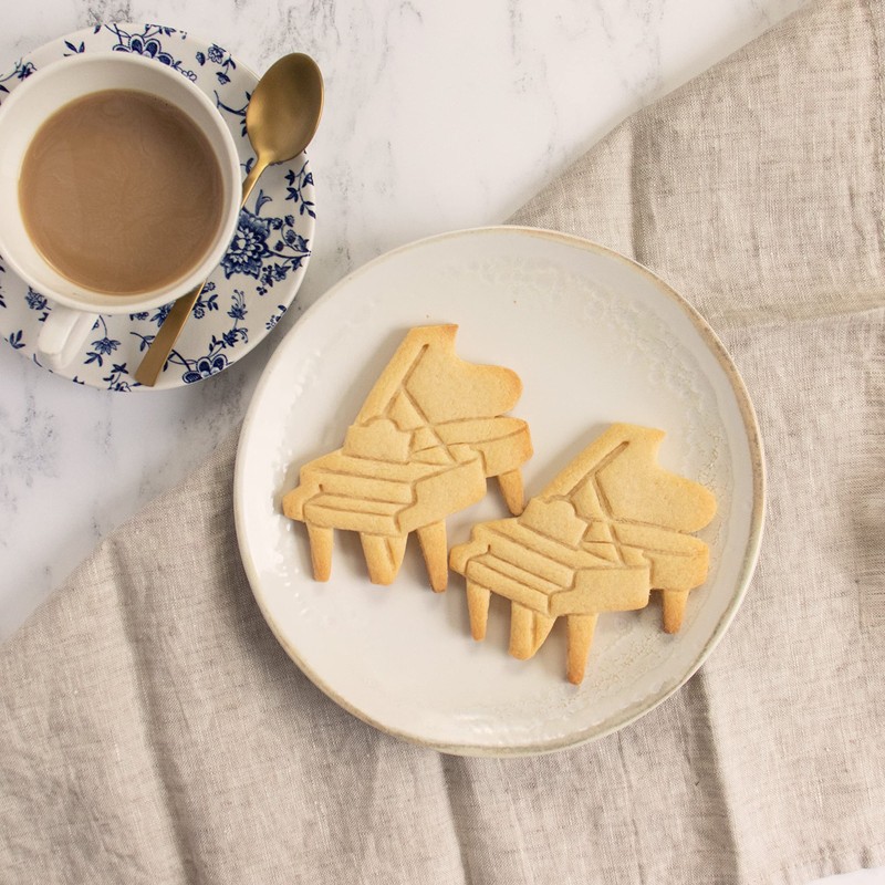 Grand Piano cookie cutter, 1 piece - Bakerlogy
