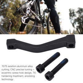 Haofy 180 mm Disc Brake Adapter, Bike Post Mount 180 mm Disc Brake Adapter Converter Mountain Bike Disc Rotor Accessory