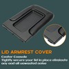 7BLACKSMITHS Center Console Lid Replacement Kit Compatible with Chevy Silverado