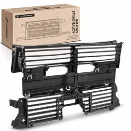 A-Premium Radiator Grille Air Shutter Actuator Compatible with Lincoln MKZ 2013-2014, Without Adaptive Cruise Control