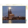 CALVENDO Puzzle Full Moon Over Cologne Cathedral | 1000 Pieces