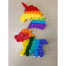 Unbranded 10 Pcs P ack  TikTok Pop Up Fidget Stress Relief Toy