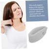 Hohopeti Adjustable Neck Support Brace Breathable Sponge Neck Protector for
