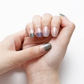BEAUTYAVENUE Real Gel Nail Stickers, Color: Adam and Eve