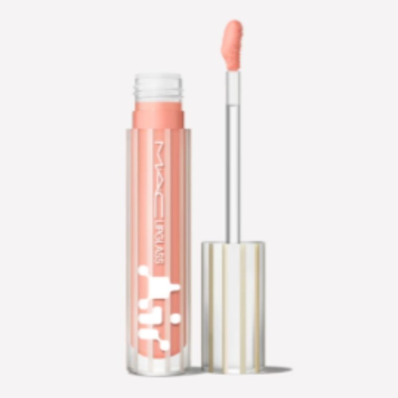 MAC Lip Gloss Air Non-Stick Glass Bead Moist Behaved /
