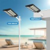 PFCTART 8000W Outdoor Solar Street Light Motion Sensor Commercial Dusk