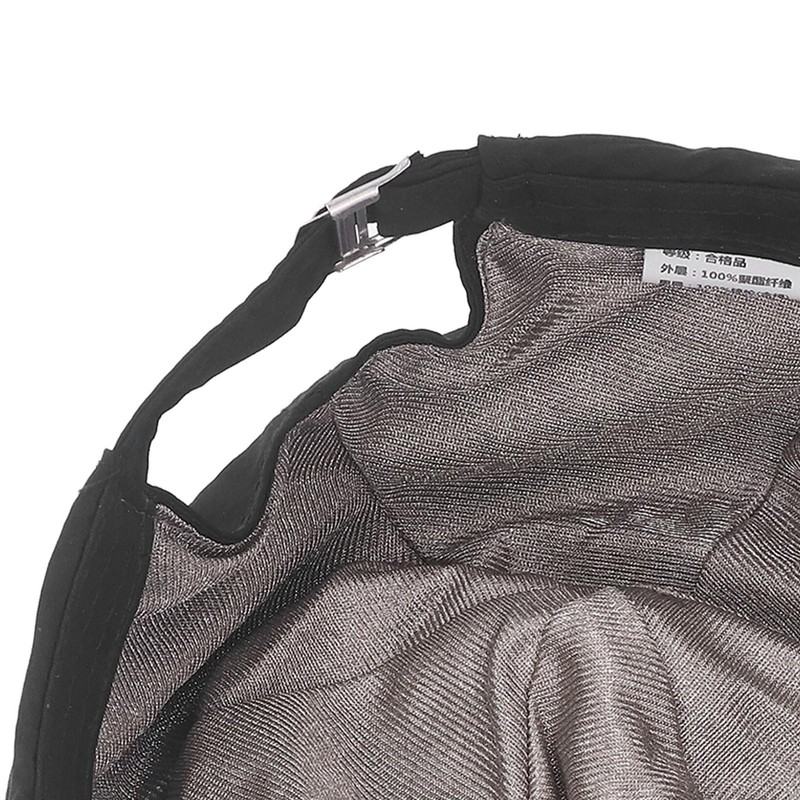 Anti Radiation Cap Full Silver Fiber Lined EMF Radiation Protection