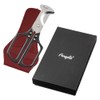 Angelo Cigar Scissors High End Metal 12.5 cm Black/Silver with