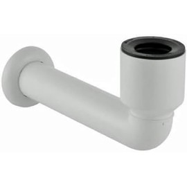 Geberit Urinal Connecting Pipe Outflow Pipe D 50 with Seal White
