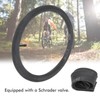 16x1.50‑1.75 Folding Bike Inner Tubes Schrader Valve 16inch Butyl Rubber