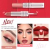 MESUROSE Matte Lipsticks - Cream Finish, Smudge Proof, Dual Ended,