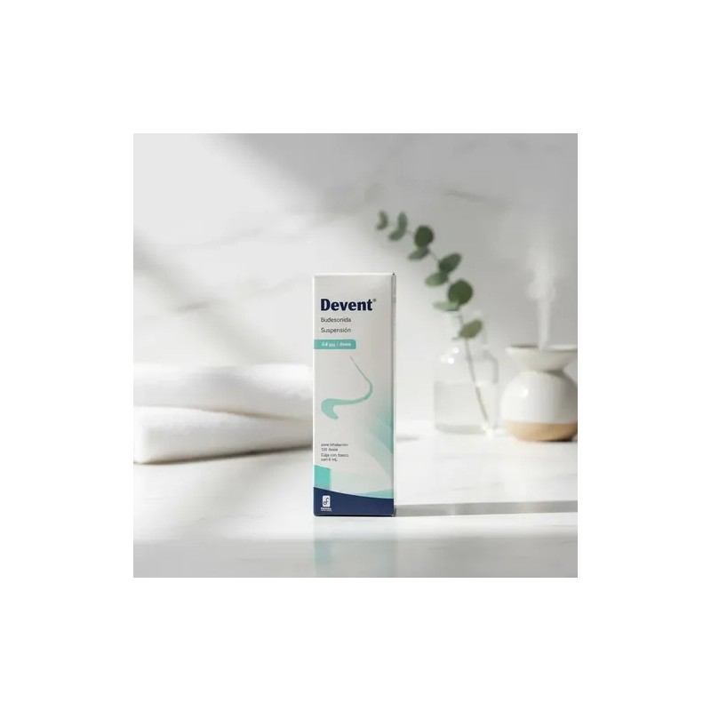 Devent Budesonida 64 Mcg / dosis suspensión nasal 120 dosis