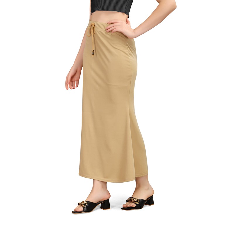 Kipzy - Falda larga de licra para mujer, para playa,