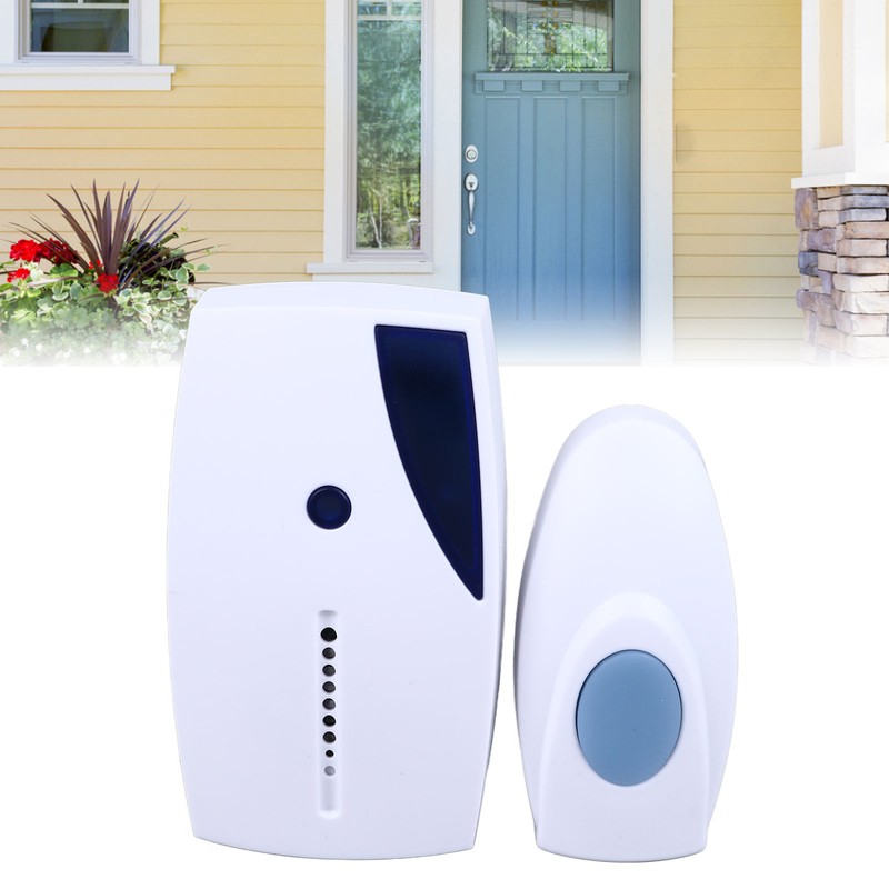 Wireless Doorbell 36 Ringtones Long Tranmission Range Electronic Doorbell for