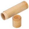 Omabeta 2pcs Eco-Friendly Tube Portable Tea Storage Cylinder Mini Round