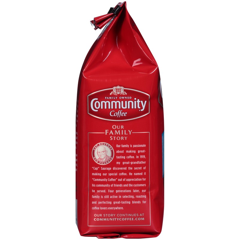 Community Coffee French Vanilla Flavored 72 Ounces, Medium Roast Ground