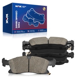 KAX D1455 Ceramic Front Brake Pads For Jeep Grand Cherokee 2011-2018, Dodge Durango 2011-2020, Automotive Replacement Ceramic Brake Pads 4pcs