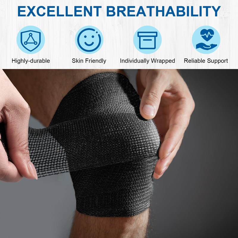 TrelaCo 10 Pcs Cast Tape Fiberglass Casting Tape, 2" x