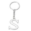 [PATIKIL] Initial Letter Key Chain Letter a Keychain DIY Pendant
