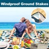 PY SUPER MODE Picnic Blankets Extra Large, Waterproof Foldable Outdoor