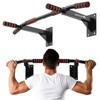 Abahub Wall Mounted Pull Up Bar,440lbs Multi-Grip Chin-Up Bar for