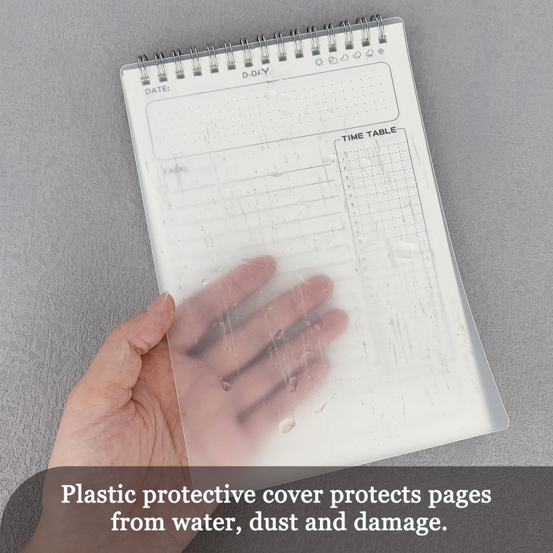 Newkita 80 Sheets Undated Daily Planner, To Do List Notebook