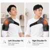 Rechargeable Shoulder Wrap with Adjustable Warmth and Vibration – Cordless