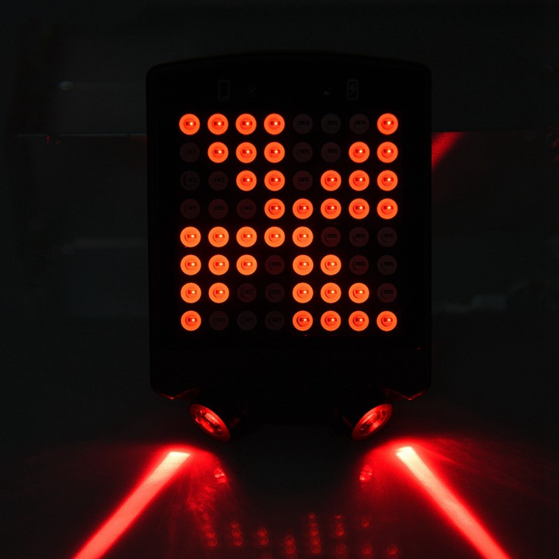LED Bicycle Bike Turn Signals Rear Tail Warning Light USB