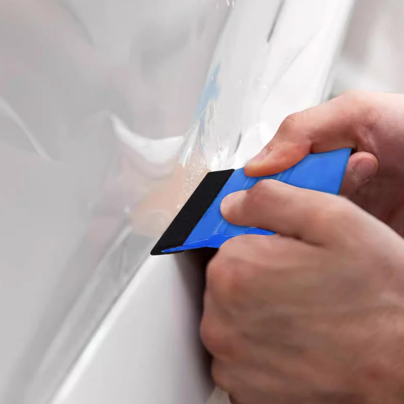 2-Pack Vinyl Wrap Tools Squeegee Set - Felt Edge Car