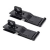 SANKINS 4-1/2" Swivel Staple Safety Hasps, Gate Door Hasp Latches