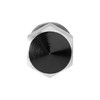 Motoforti 4pcs Universal Motorcycle License Plate Frame Bolts Screws Black