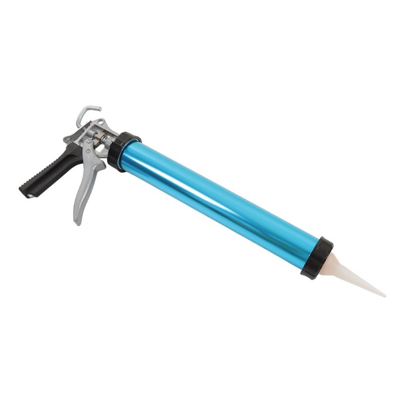Professional Hand Caulking Gun Drip Free Aluminum Effort Saving Rotatable