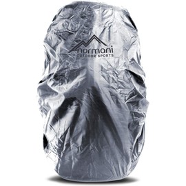 normani Waterproof Rain Cover Rain Cover for Backpacks Backpack Colour Reflective Size 60-70 Litres