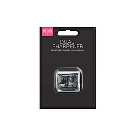 Dual Duo Pencil Lip Eye Liner Sharpener Makeup Cosmetic Eyeliner Eyebrow Pen