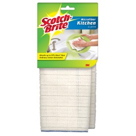 Scotch-Brite Kitchen Cloth, 2 Cloths/Pack, 12 Packs per Case (24 Cloths Total)