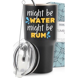 Funny Might Be Rum Tumbler 30oz, Perfect Rum Lovers Gifts for Men, Unique Rum Drinker Gifts, Ideal Gifts for Rum Lovers, Rum Gifts for Men, Birthday Gifts Ideas for Rum Drinkers, Christmas, Gift-Ready