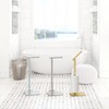 Gatco 1443B, Modern Rectangle Base Freestanding Toilet Paper Holder with