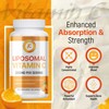 Liposomal Vitamin C 2200mg, Max Absorption, High Strength, Antioxidant, No