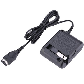 Cargador, cargador de pared portátil, adaptador de CA con protección de circuito inverso incorporada para consola de juegos NDS Gameboy Advance GBA SP, enchufe de EE. UU. Para el hogar, viajes
