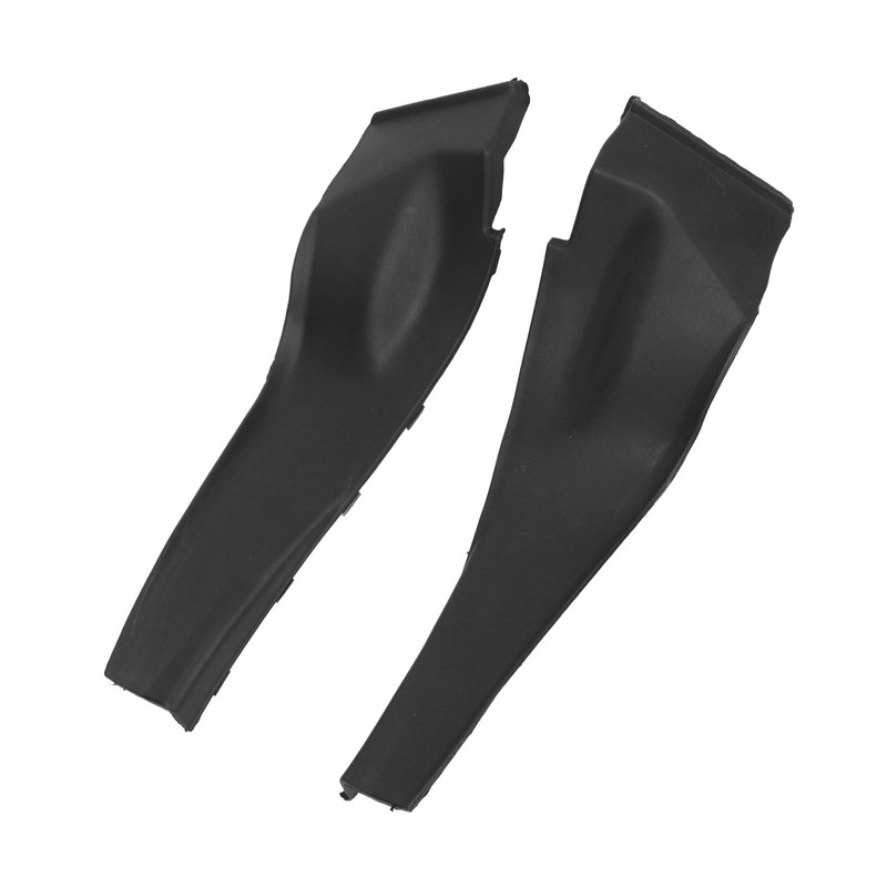 1Pair Front Cowl Extension Trim Cover Black Left Right Windshield