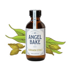 Pure Cardamom Extract for Baking and Mixology - Premium Natural Flavoring for Cooking, Desserts, and Beverages - Keto Friendly, Vegan & Gluten-Free (2 Oz Extract with Latex-Free Dropper)