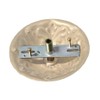 B&P Lamp® Screw Collar Canopy Set (Cast Satin Nickel)