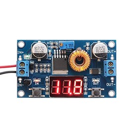 DollaTek DollaTek Small DC Buck Voltage Converter Step Down Voltage Regulator Module Board 4-38V to 1.25-36V 5V/12V Adjustable Output Voltage Stabilizer Transformer