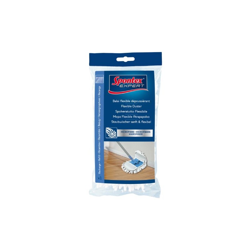 Spontex Staubwischer Bezug sanft und flexibel - Mikrofaser. der flexible