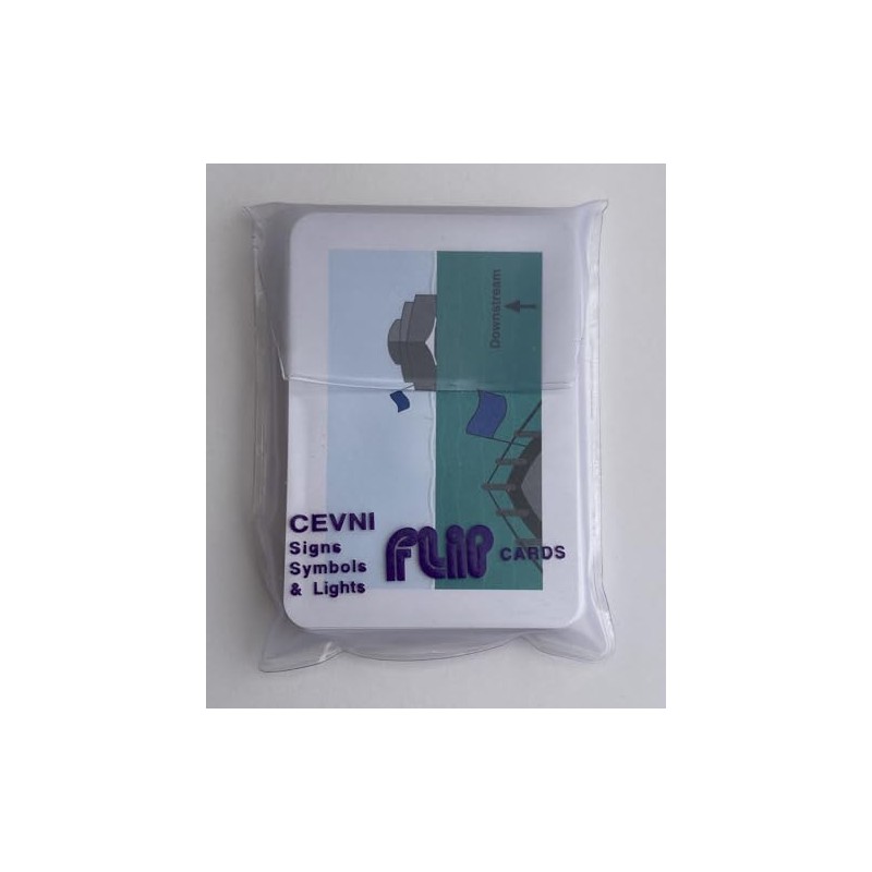 Marine Flip Cards CEVNI Signs Symbols & Lights - Marine
