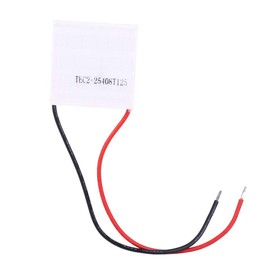 TEC2-25408 Refrigeration Sheet, 40mm x 40mm x 6mm DC 12 Volt 8A Thermoelectric Cooler Cooling Peltier Plate Module, Max Temp Difference 50 C/122 F Double Layer Heatsink Tablets
