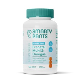 SmartyPants SmartyPants Prenatal Vitamins for Women, Sugar Free Multivitamin Gummies & Organic Toddler Multivitamin Gummies: Probiotics, Omega 3 (ALA), Vitamin D3, C